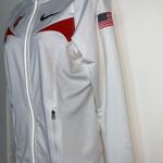Nike Vintage  Team USA White Athletics Jacket Sz S Photo 2