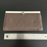 Source Unknown Brown Faux Leather Wallet Photo 1