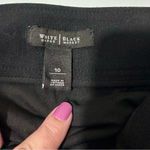 White House | Black Market  Black Mini Skirt with Belt (1033) Photo 2