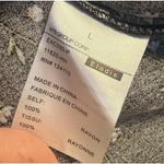 Elodie  Shirt Womens Large Black Floral Lace Up Whimsygoth Cottagecore Feminine Photo 3