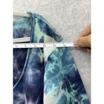 Delia's  Women's Button Front Cardigan Cropped Blue Tie Dye Plus Size 3X Scoop Photo 7