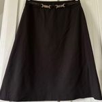 CELINE Paris vintage brown Wool Skirt Brown Size 38 Photo 0