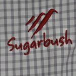 New Ladies' Sugarbush Mountain Vermont Button Up Check Shirt Large White Photo 4