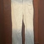 Anthropologie Ultra high rise dip dyed jeans Photo 1