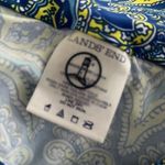 Lands' End Blue Paisley Swim Coverup XS Photo 2