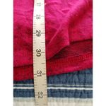 Max + Ash Knit Babydoll Mini Dress Womens Balloon Sleeve Round Neck Raisin Red M Size M Photo 6