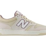 New Balance Women’s Tan and Purple Sneakers FL Photo 0