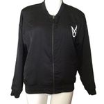 MINKPINK Midnight Romance Floral Reversible Bomber Jacket Photo 10