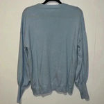 Vine & Love  Women’s Light Blue Long Sleeve Sweater P8 Photo 1