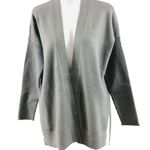 BB Dakota Womens Just so Cozy Cardigan Sweater Open Front Gray Size M Photo 0