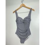 Bond Eye Swimsuit Womens Australia Shaping Striped One Piece Swimwear Size 8 White Photo 3