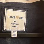 I Love H81 Blue and white stripe nautical style blazer woman’s size small Photo 2