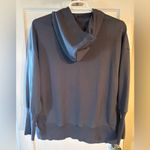 Women’s hooded oversized sweater Blue Size 2X Photo 5