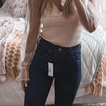 BCBGeneration Blue Jeans With Floral Detail  Photo 1