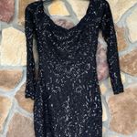 Windsor Black Sequin Mini Dress Photo 2