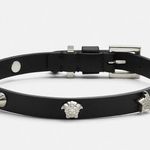 Versace NWT  Studded Leather Chocker, New in Box Photo 4