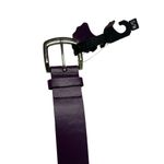 Deep Purple Genuine Leather Belt NWT | 39” Size S/M Photo 5