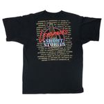 Vintage 90s Mark Chesnutt Longnecks & Short Stories Shirt Black Size M Photo 2