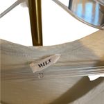 Wilt Anthropologie Cream asymmetrical Cotton Tshirt dress Lagen look boho Fall Size XL Photo 1