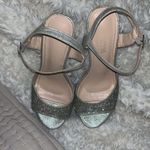 Sparkly high heels Silver Size 6.5 Photo 0