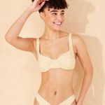 Wild Fable Yellow Eyelet Bikini Photo 0