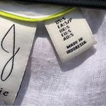 Joie NEW  Linen Blend Long Sleeve Tiered Beach Cover Up Midi Dress S Photo 2