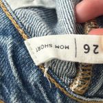 PacSun Mom Short High Rise Jean Short Denim Light Wash Size 26 Photo 1