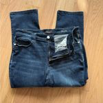 Judy Blue Celeste Super Dark Wash Capris With Side Slit 11/30 Photo 1