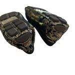 Peter Millar Women’s Black & Gold Paisley Driving Moccasins Limited Edition Photo 6