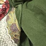 Evelyn Pearson Jr Dress Green 70's Vintage Maxi Prairie Boho Fairy Folk Empire Size undefined Photo 5