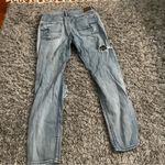 American Eagle  distressed tomgirl jeans size 4 regular Photo 5