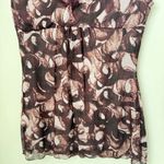 Y2K Silk Lace Trim Babydoll Sheer V Photo 5