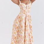 House Of CB  Sabrina Floral Midi Dress size medium Photo 0