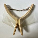 Cape Robbin  Allure Dressy Peep Toe Clear Transparent Strap Slip On Heels Photo 5