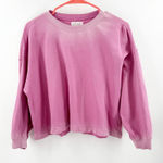 Velvet by Graham & Spencer Sweatshirt Size Extra Small Ombre Crewneck Pullover Pink Photo 0