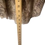 Rampage Y2k Women's Size Small Mob Wives Cheetah Print Tiered Chiffon Skirt Photo 7