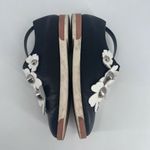 MIISTA LONDON Blanche‎ leather floral Loafers embellished size 37 size 6.5 Black Photo 8