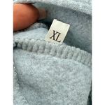 T11 Tunic Top Oversized Funnel Neck Long Sleeve Pullover Sweatshirt XL Gray Photo 1