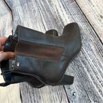 Tommy Hilfiger Vintage  Brown Leather Square Toe Heeled Booties​​​ Photo 7