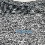 Gymshark Flex Crop Top Long Sleeve Charcoal Teal Athletic Gym Running Size S Photo 7