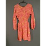 Universal Threads Universal Thread Ballon Long Sleeve Mini A Line Dress Waist Cutout M NWT Photo 2