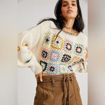 Free People Dahlia Crochet Pullover Photo 1