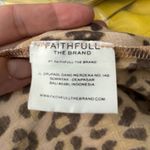 Faithfull the Brand Women's Mila Animal Print Tie Straps Elsa Jumpsuit Size XS Photo 12