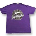Fruit of the Loom Great Smoky Mountains National Park Unisex T Shirt Top Tennessee Purple Large Photo 0