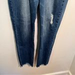 Tractr Blu Skinny Jean Medium Wash Distressed Photo 2