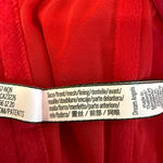 Victoria's Secret Corset Top L Red Lace Photo 6