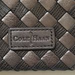 Cole Haan Izzie Platinum Clutch with Optical Weave Photo 4
