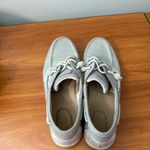 Sperry  Top Sider Songfish Ivoryfish Grey Leather‎ Boat Shoes STS95710 Size 10M Photo 3