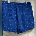 Ellen Tracy  Blue Polka Dot Women's Shorts Photo 1
