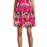Ro's Garden Hunan Mini Dress Bazzar Pink Button Front Women's Size Small NWT Photo 0